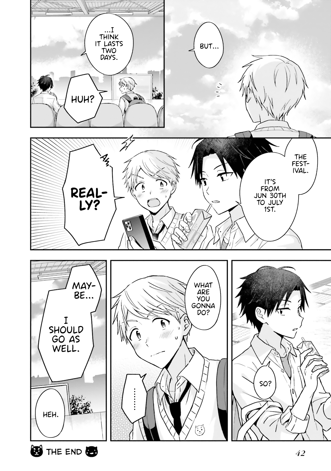 The Quiet Komori-san and the Loud Oobayashi-kun Chapter 31 4